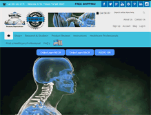 Tablet Screenshot of posturepump.com
